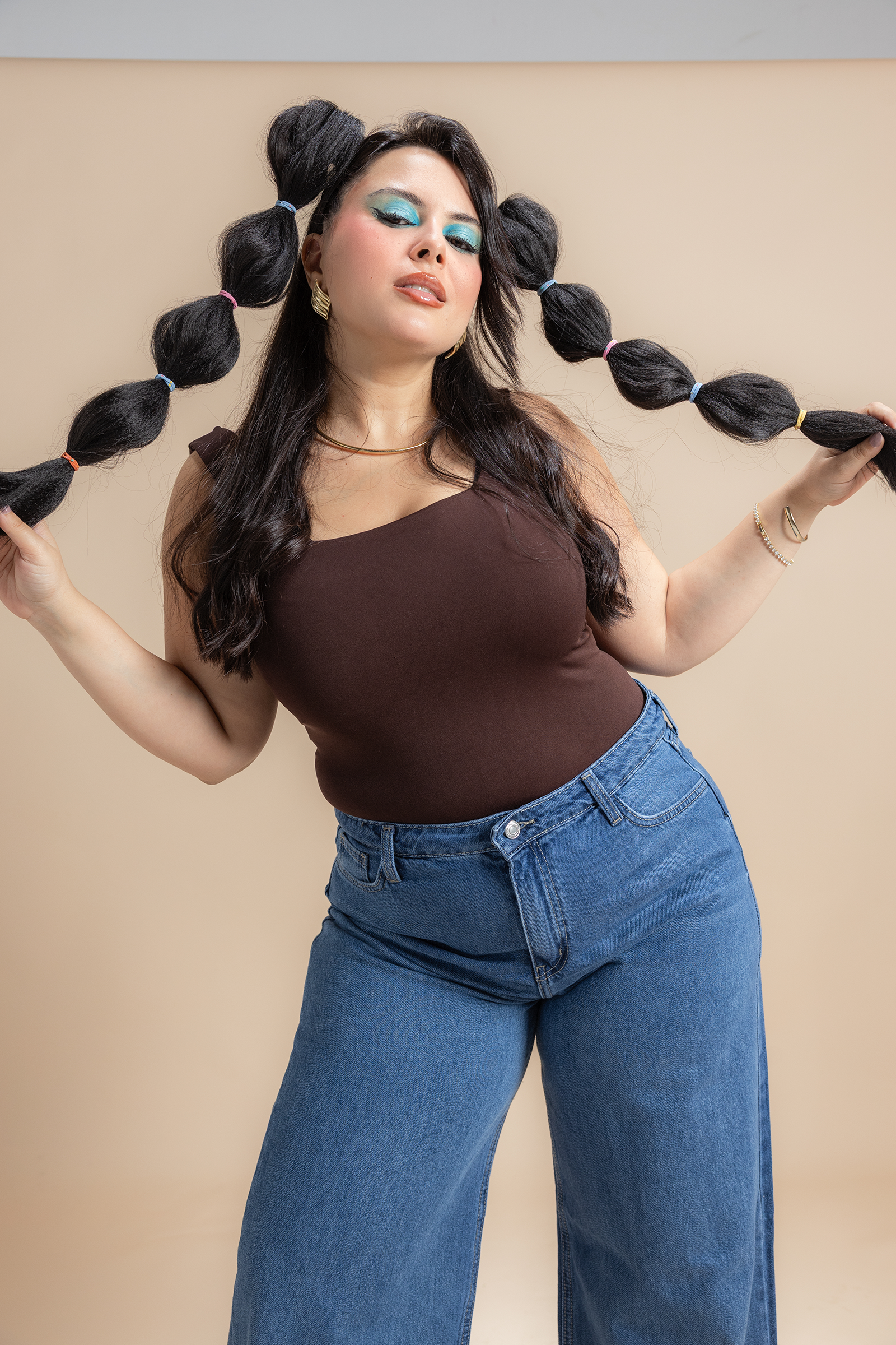 بودي سوت ميكروفايبر برقبة مربعة