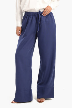 Tencel Wide Leg Pants