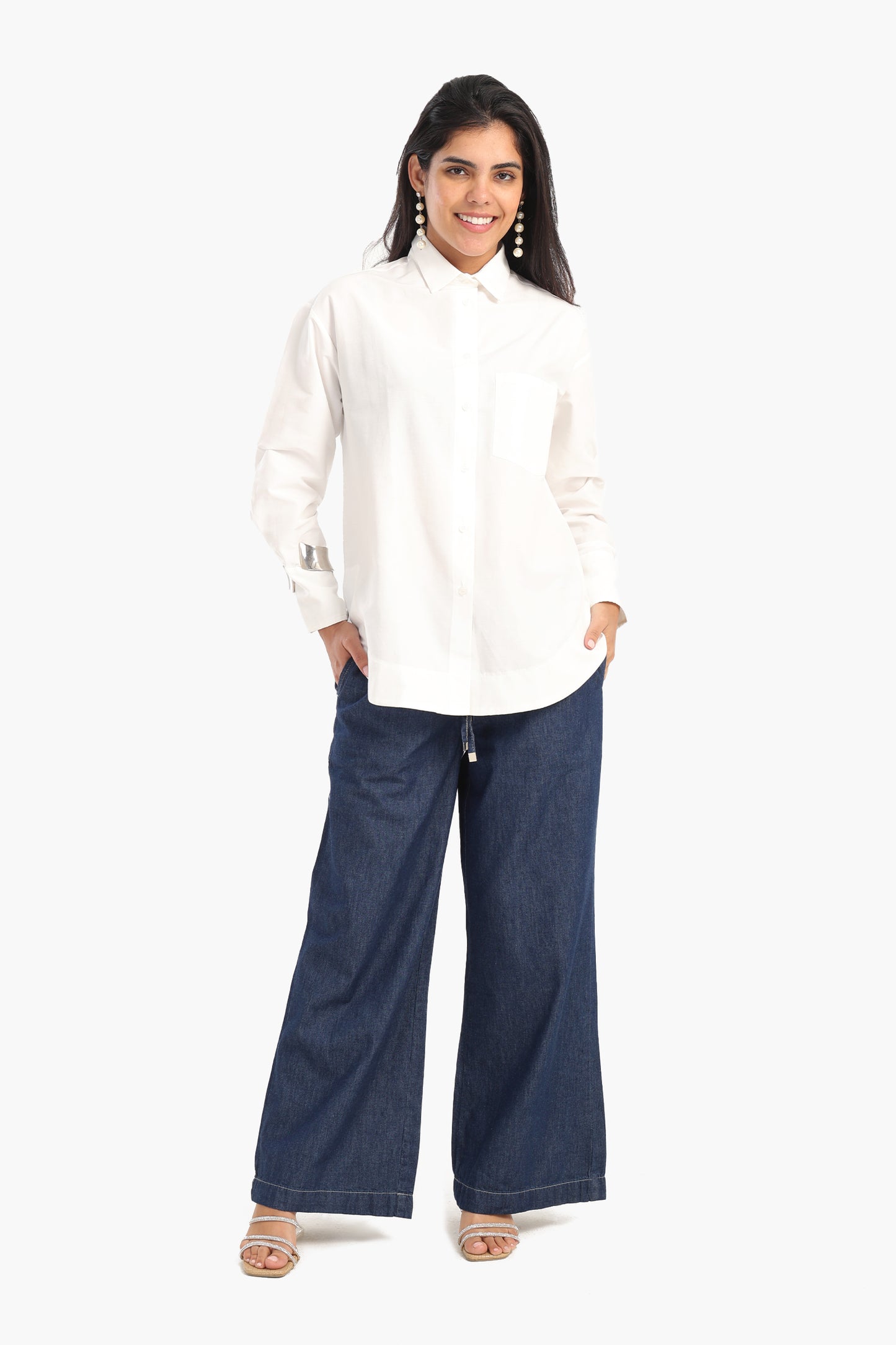 بنطلون جينز كاجوال أنيق