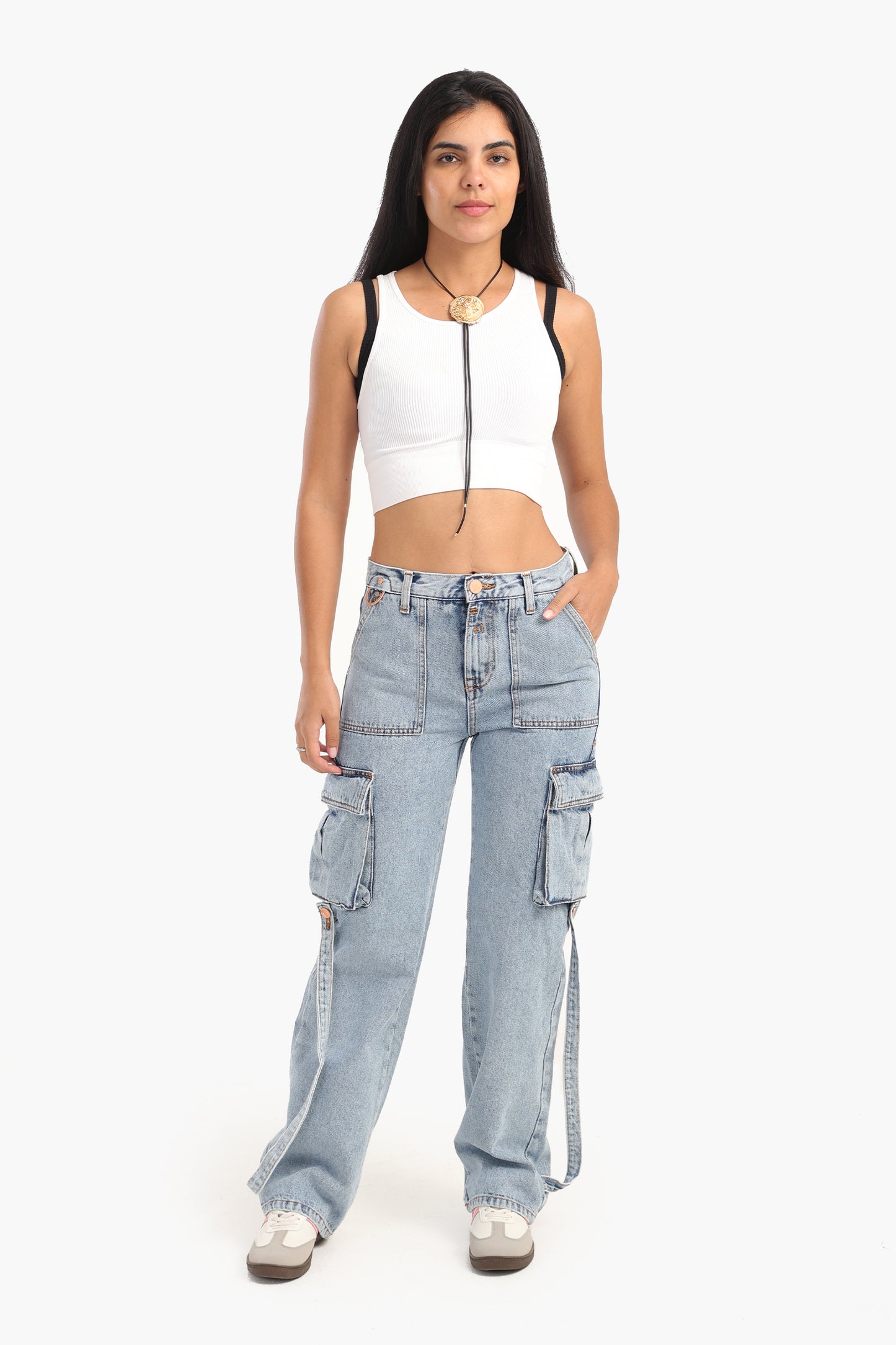 Cargo Jeans with 2 Pockets