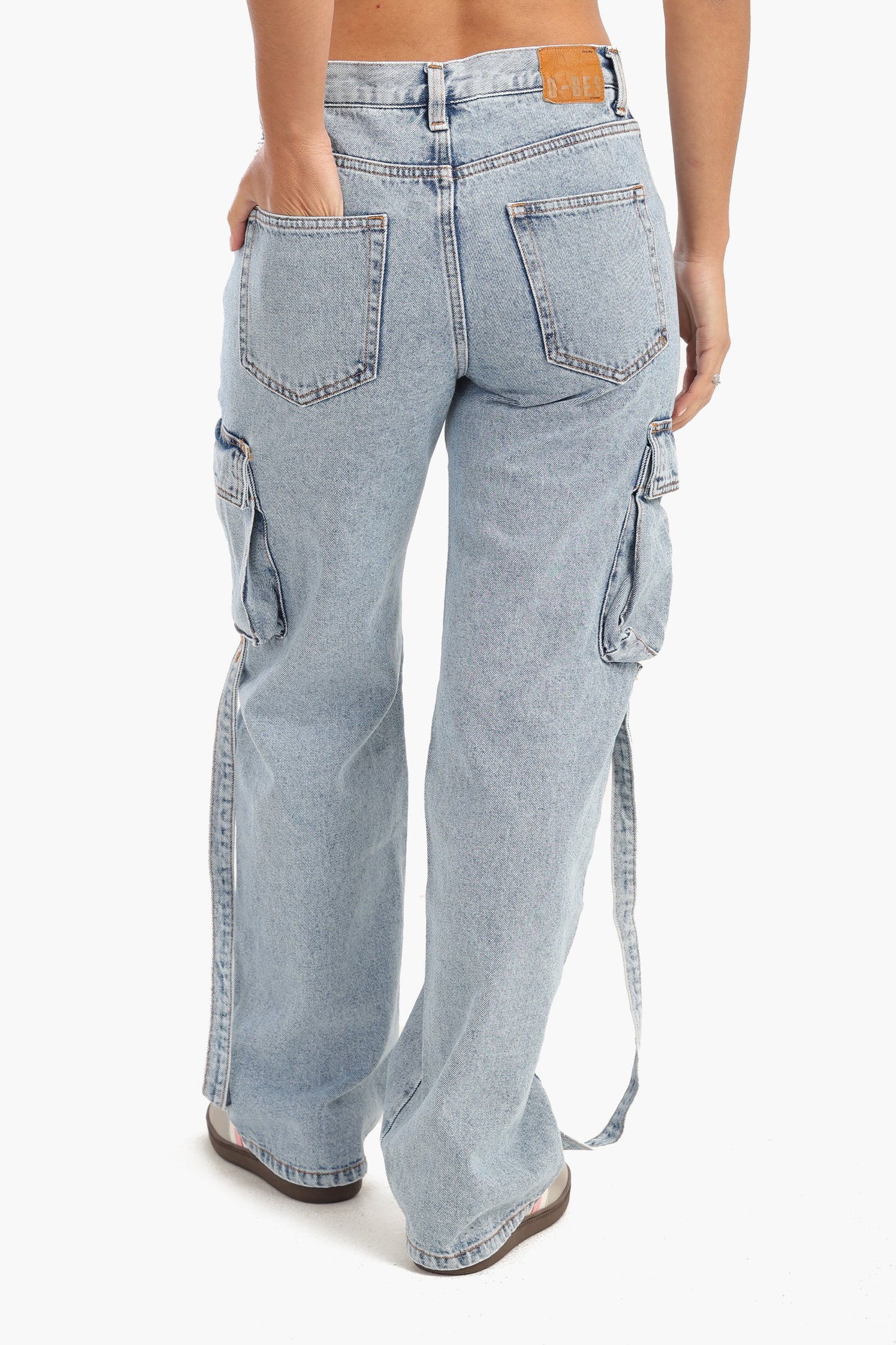 Cargo Jeans with 2 Pockets