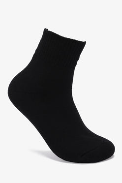 Ribbed Ankle Band Socks - 1 Pair
