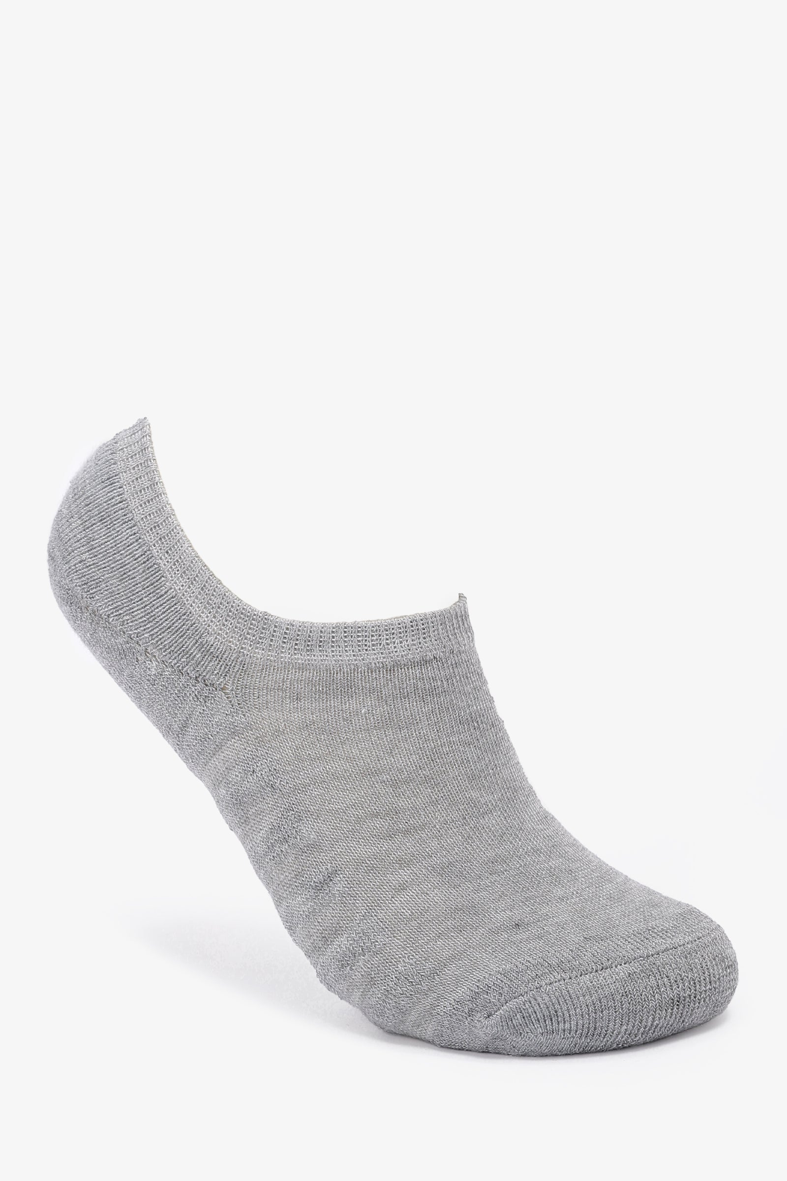 No Show Cotton Socks - 3 Pairs