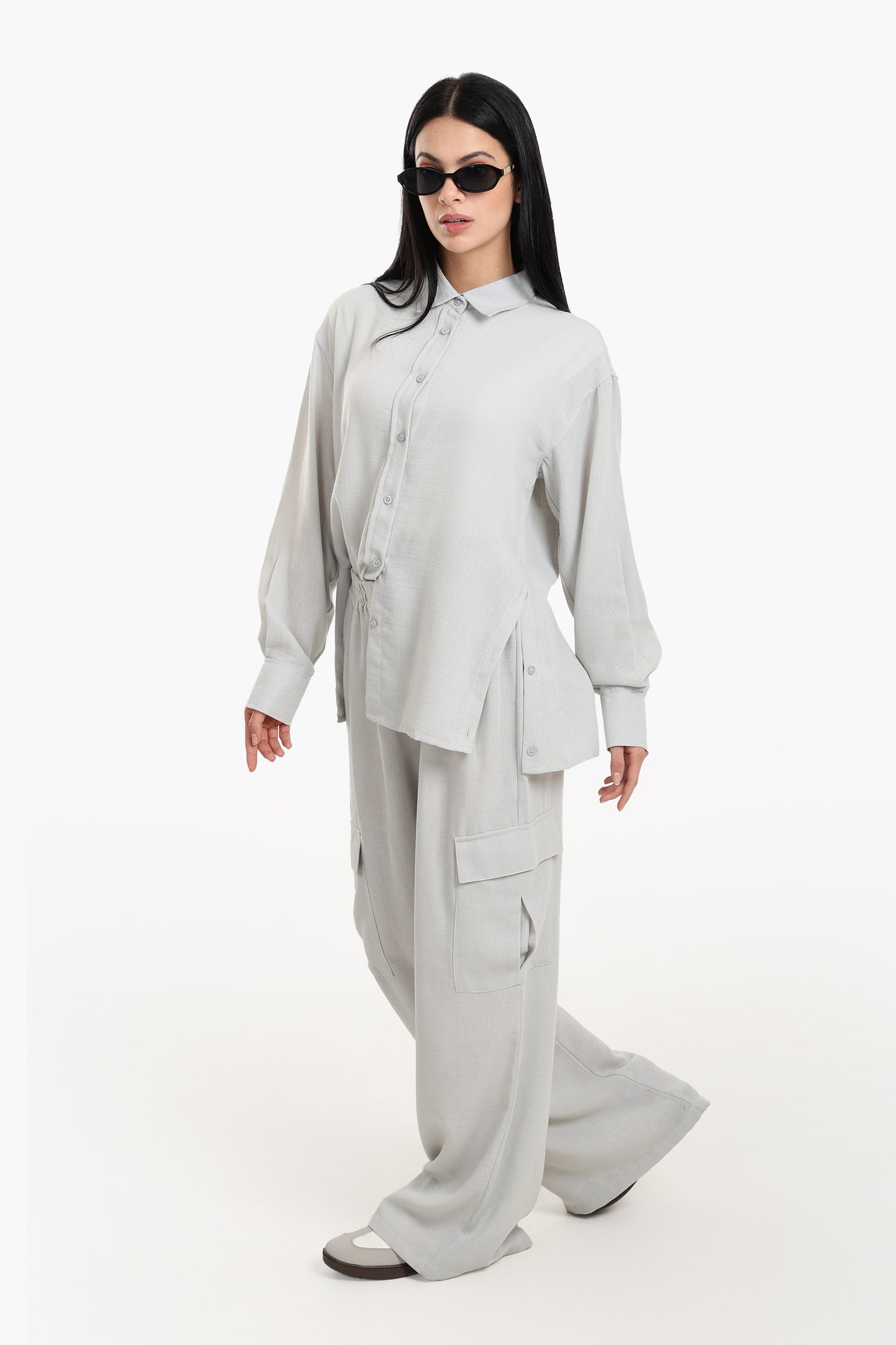 بنطلون لاونج كارجو مريح