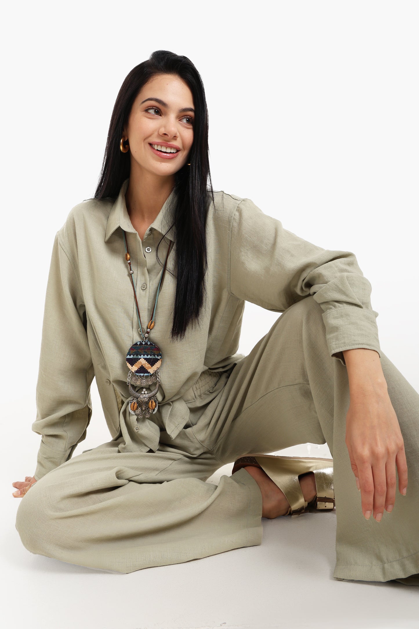 بنطلون لاونج كارجو مريح