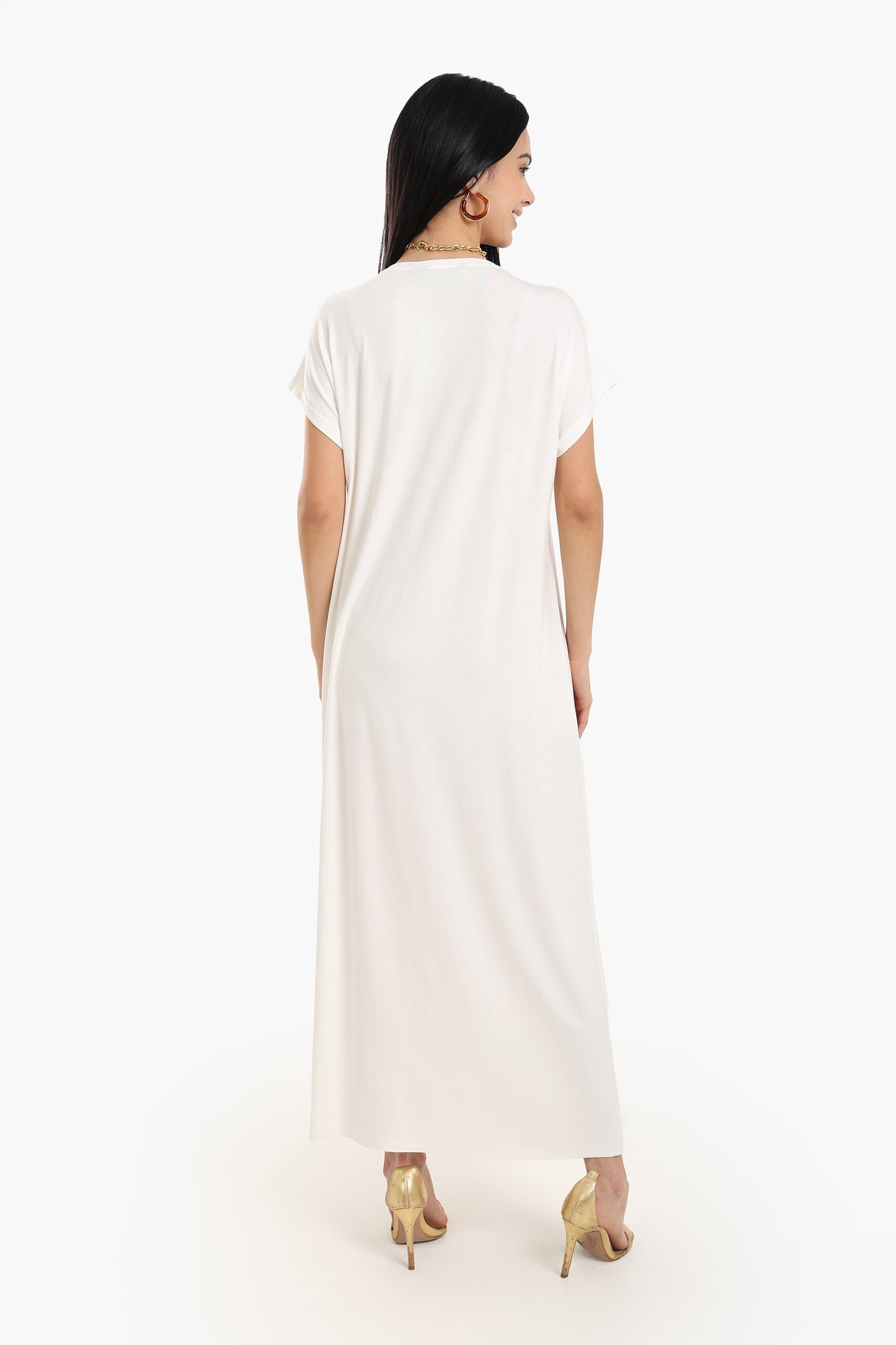 فستان فيسكوز مريح 