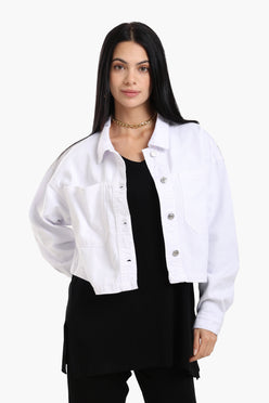 Cropped Denim Jacket