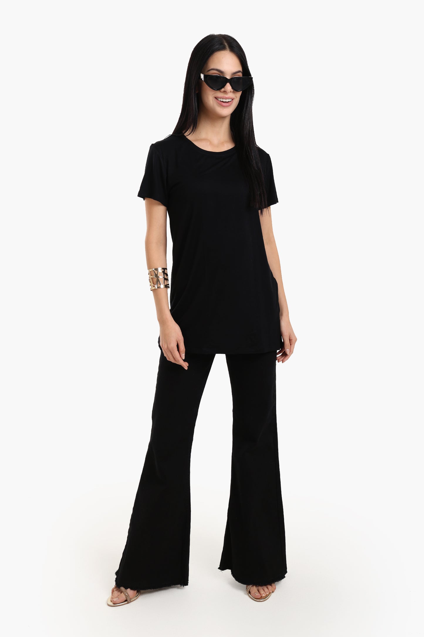 تيشيرت فيسكوز أساسي