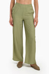 Olive Wide Leg Pants