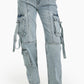 Multi-Pocket Cargo Jeans