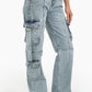 Multi-Pocket Cargo Jeans