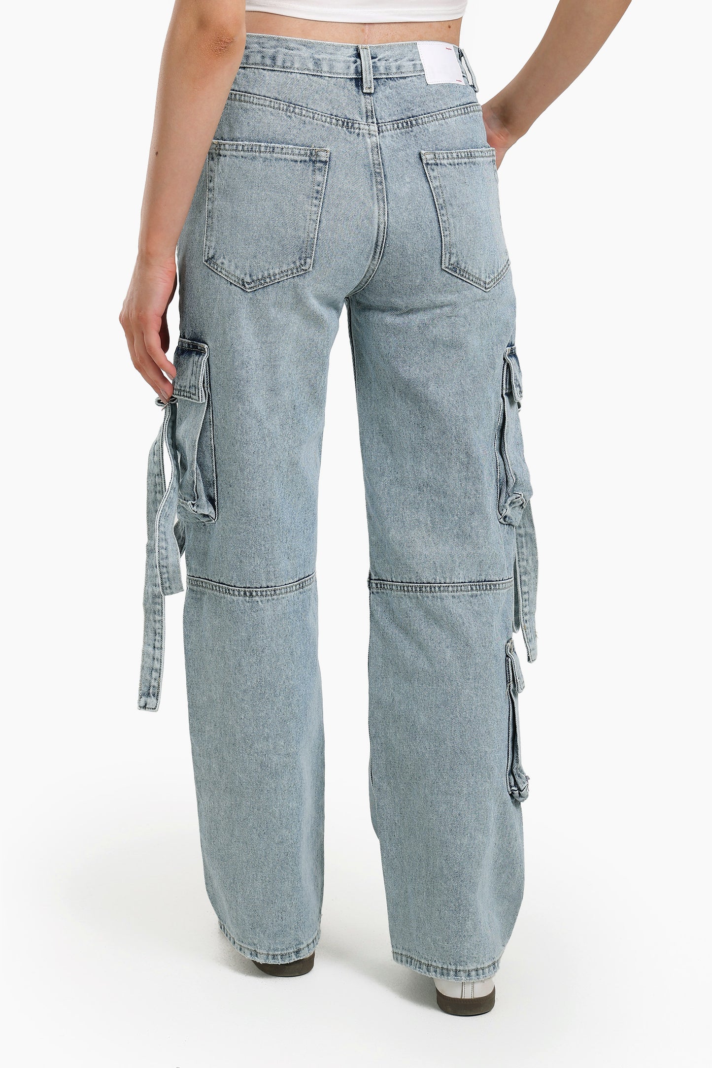 Multi-Pocket Cargo Jeans