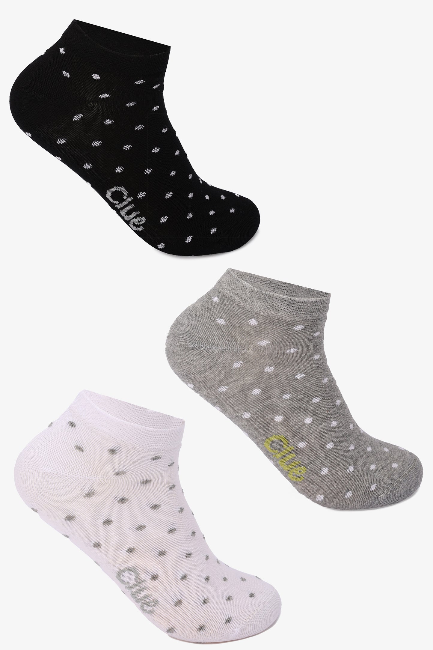Dotted Everyday Socks - 3 Pairs