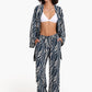 Zebra All Over Printed Pants