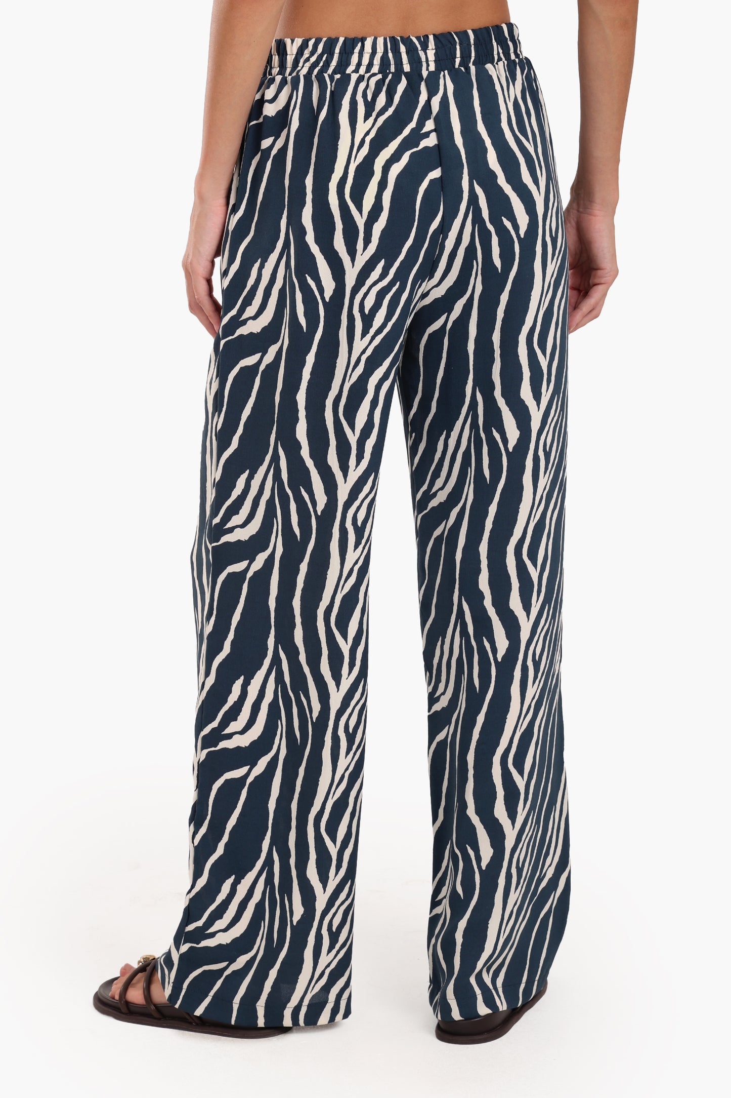 Zebra All Over Printed Pants