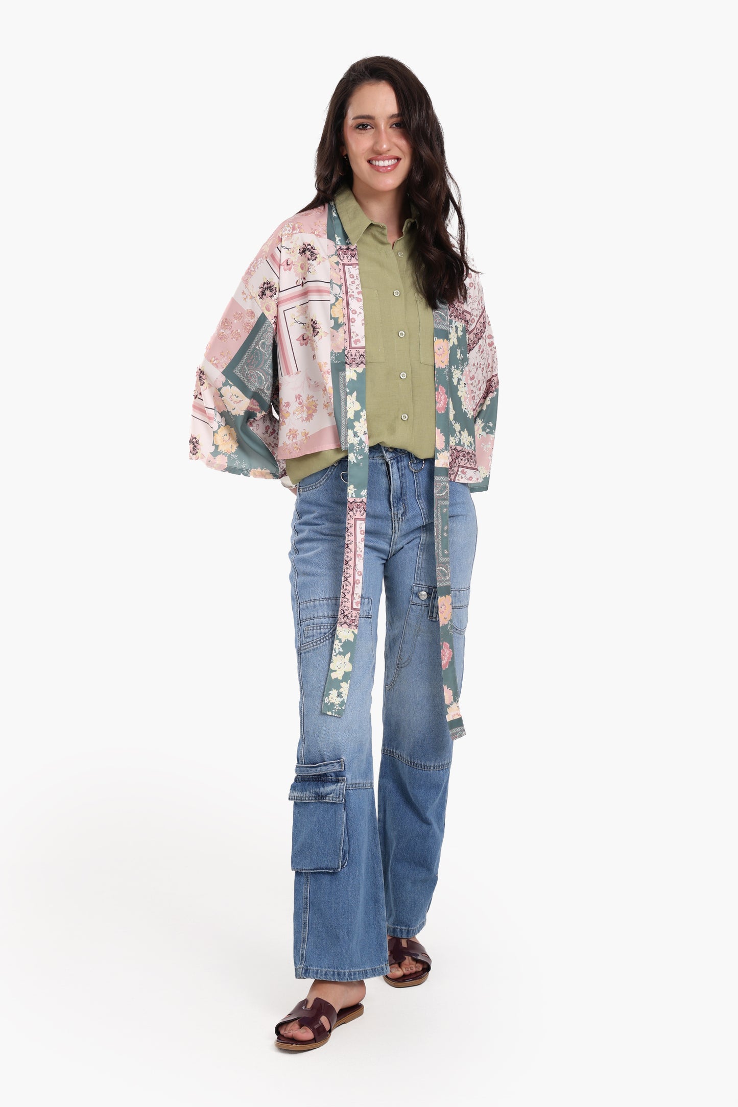 Floral Patchwork Kimono