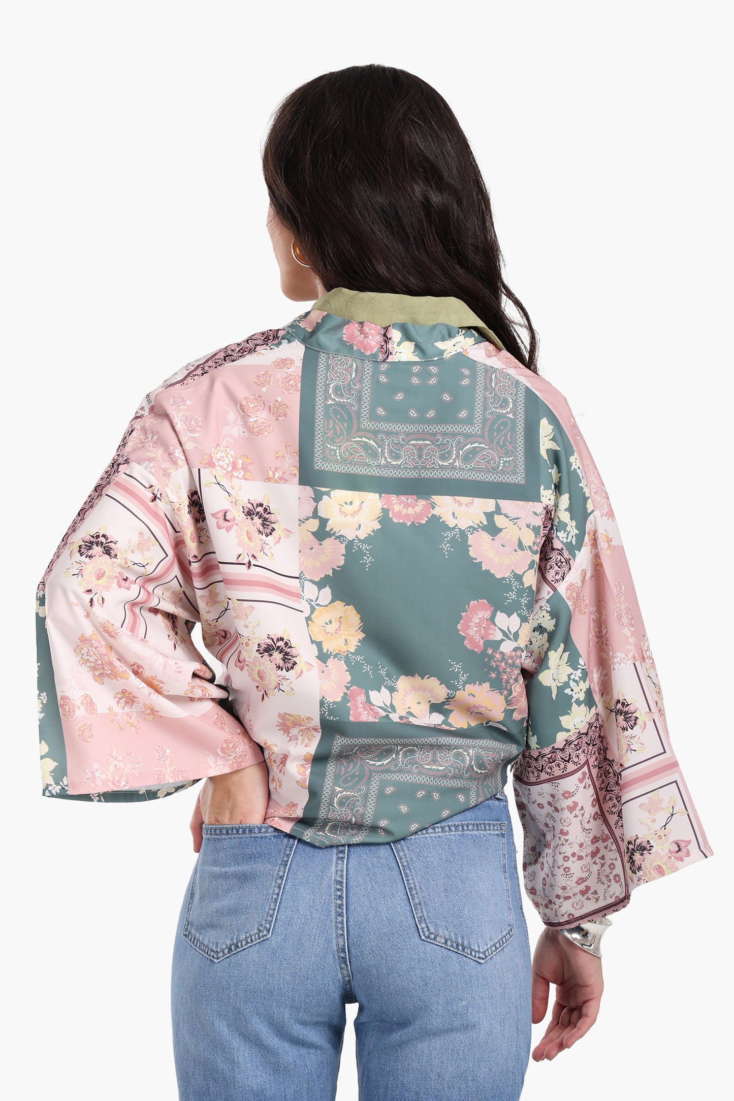 Floral Patchwork Kimono