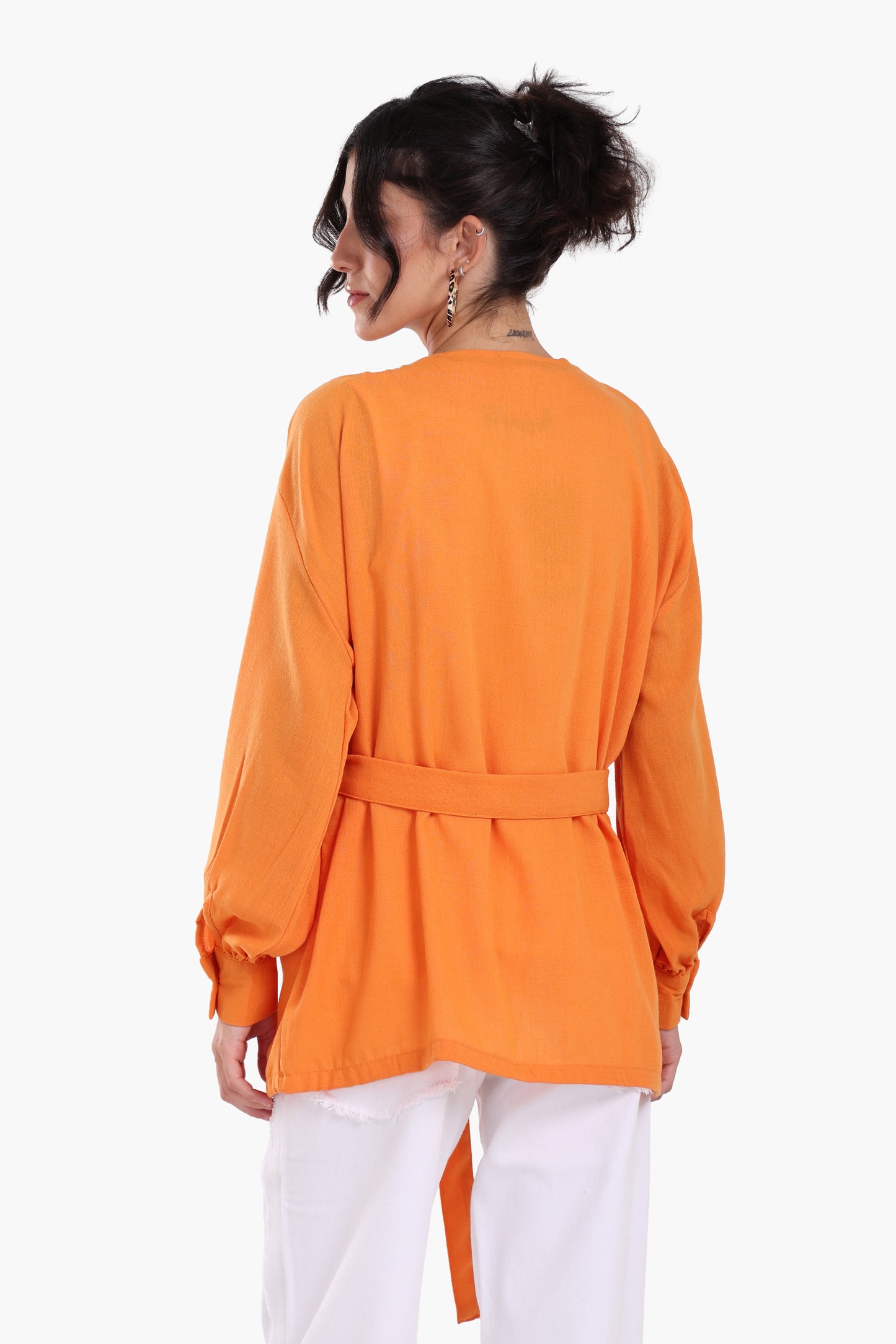  كيمونو كلاسيك بتصميم سادة