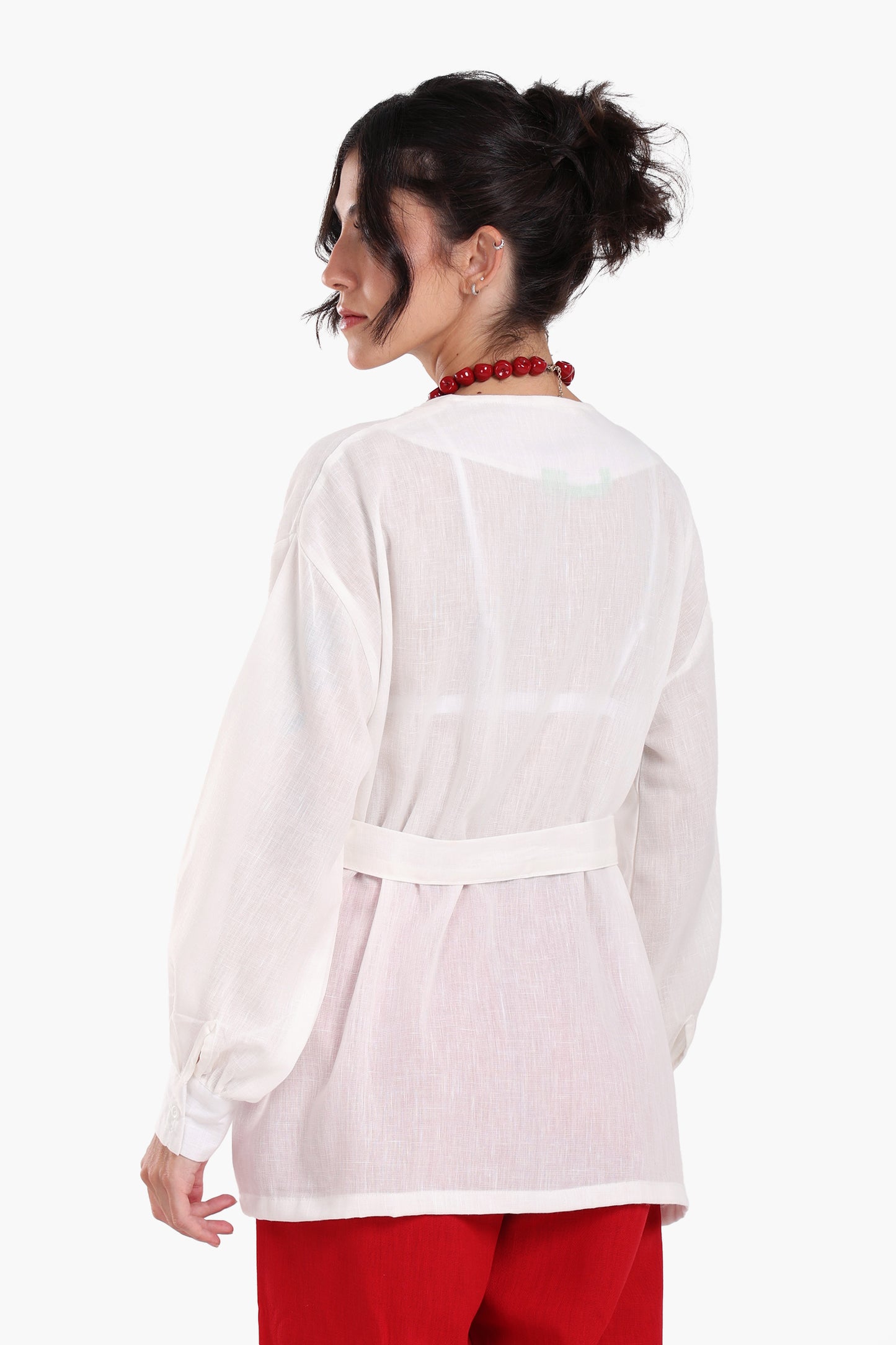  كيمونو كلاسيك بتصميم سادة