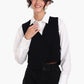 Asymmetrical Sleeveless Vest