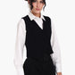 Asymmetrical Sleeveless Vest