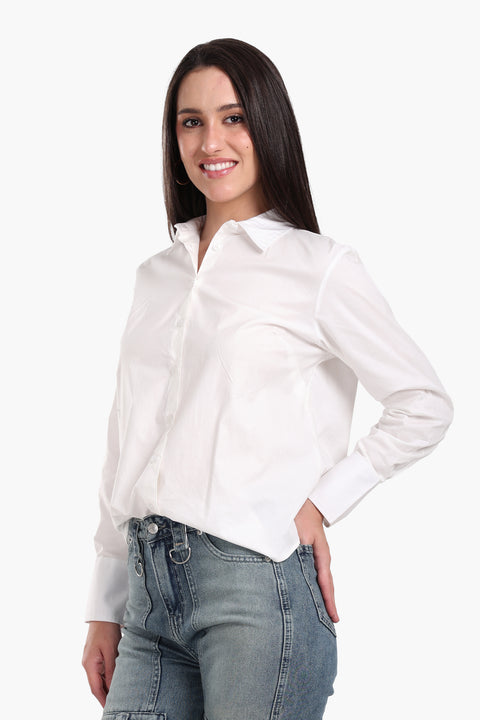Classic Solid Poplin Shirt