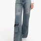 Straight Cut Cargo Jeans
