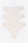 G-String Panties - Pack of 3