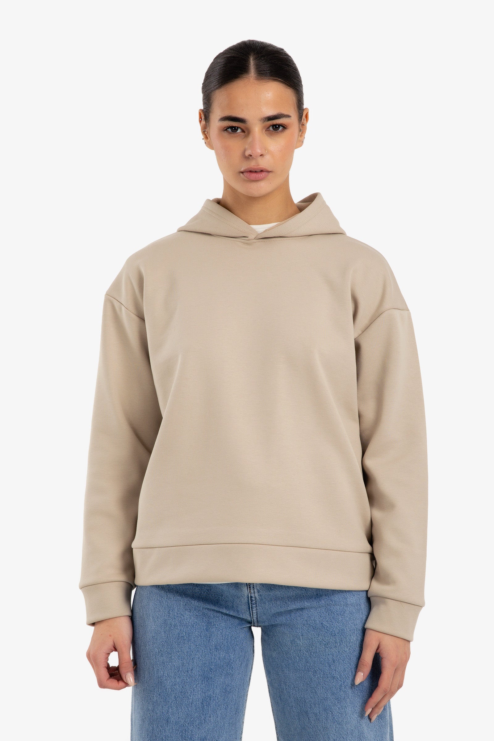 Hooded Neck Lounge Sweatshirt