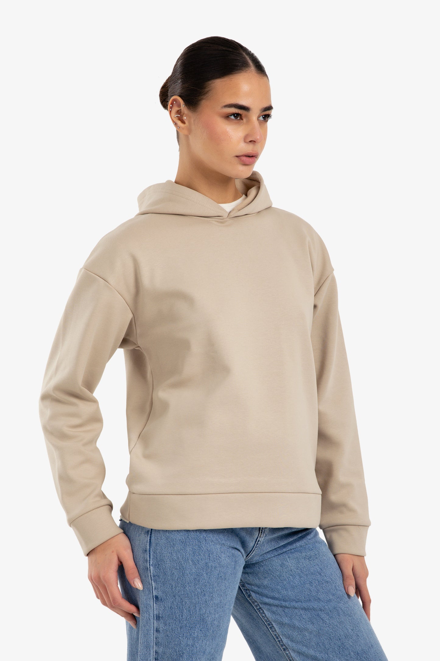 Hooded Neck Lounge Sweatshirt