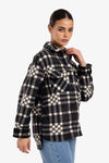 Plaid Buttoned Overshirt