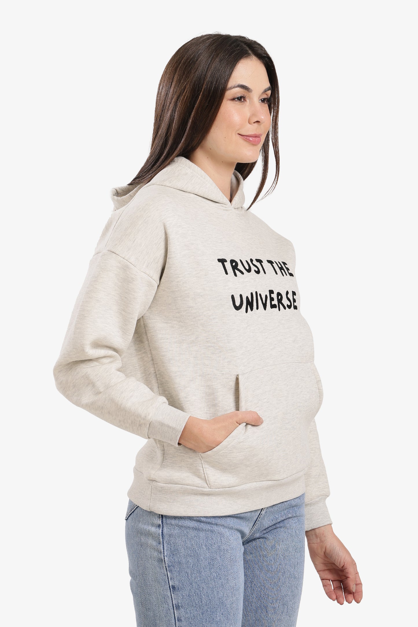 Kangaroo-Pocket Lounge Sweatshirt