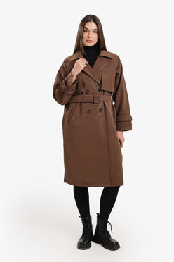 Leather Trench Coat