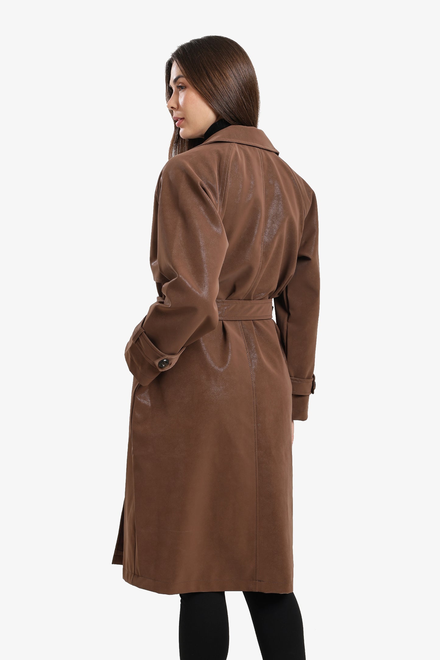 Leather Trench Coat