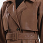 Leather Trench Coat
