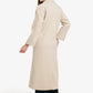 Midi Coat With Notch Collar