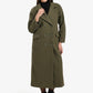 Midi Coat With Notch Collar