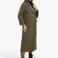 Midi Coat With Notch Collar