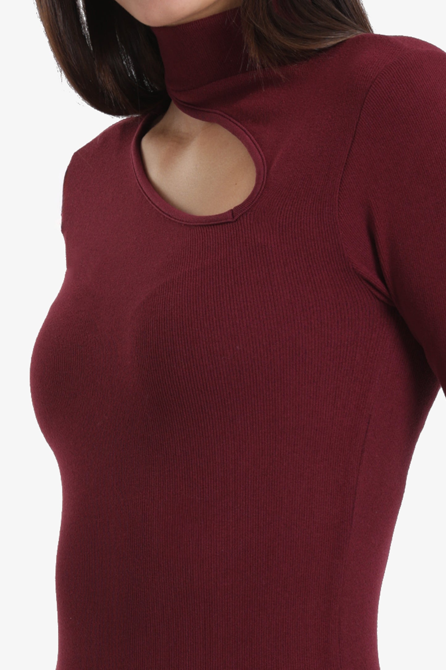 بودي سوت ميكروفايبر مضلع بفتحة 