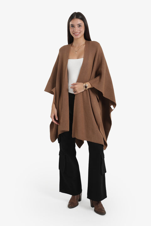 One Size Knitted Poncho