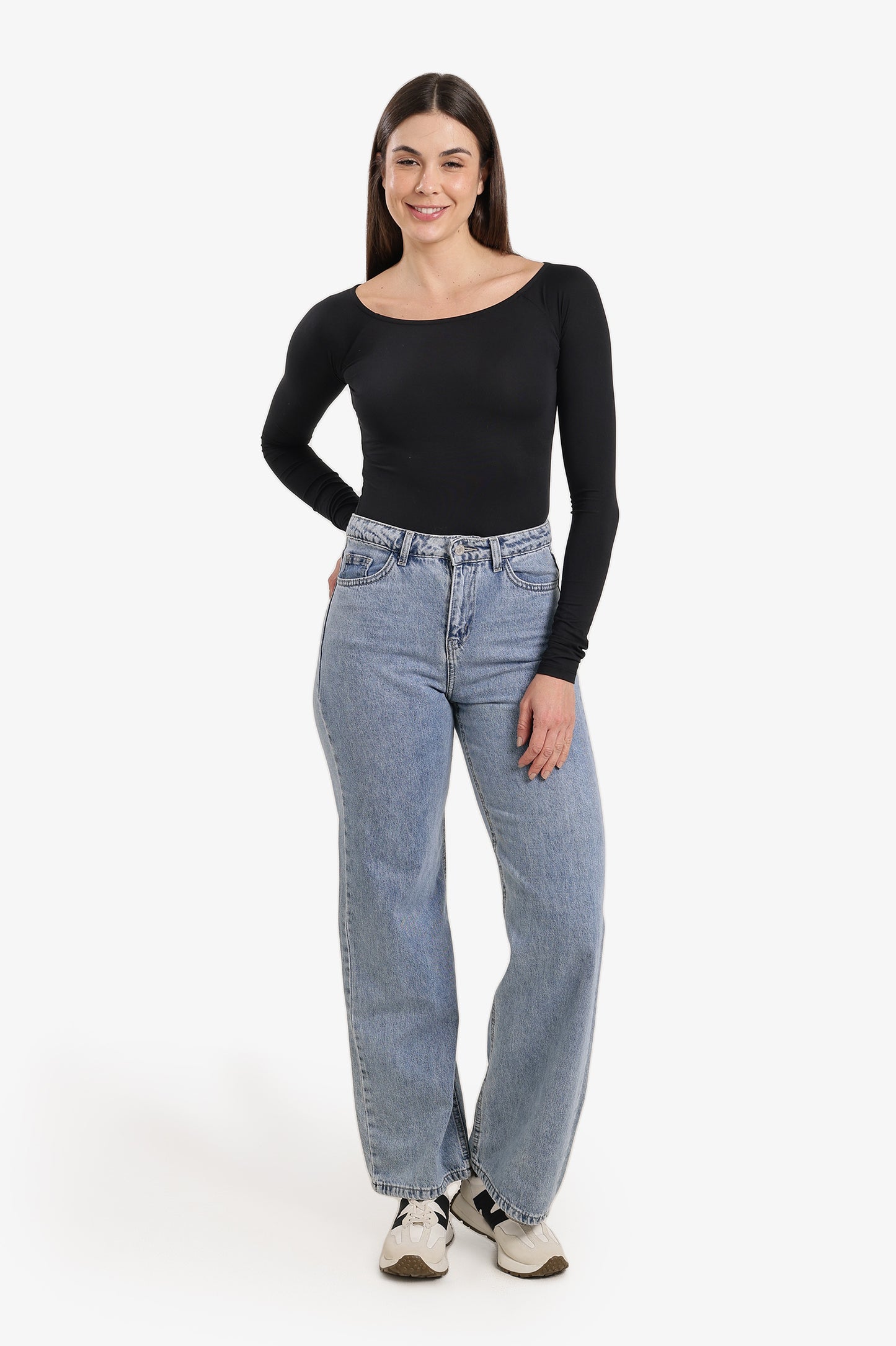 Bodysuit with Thumbhole Cuffs