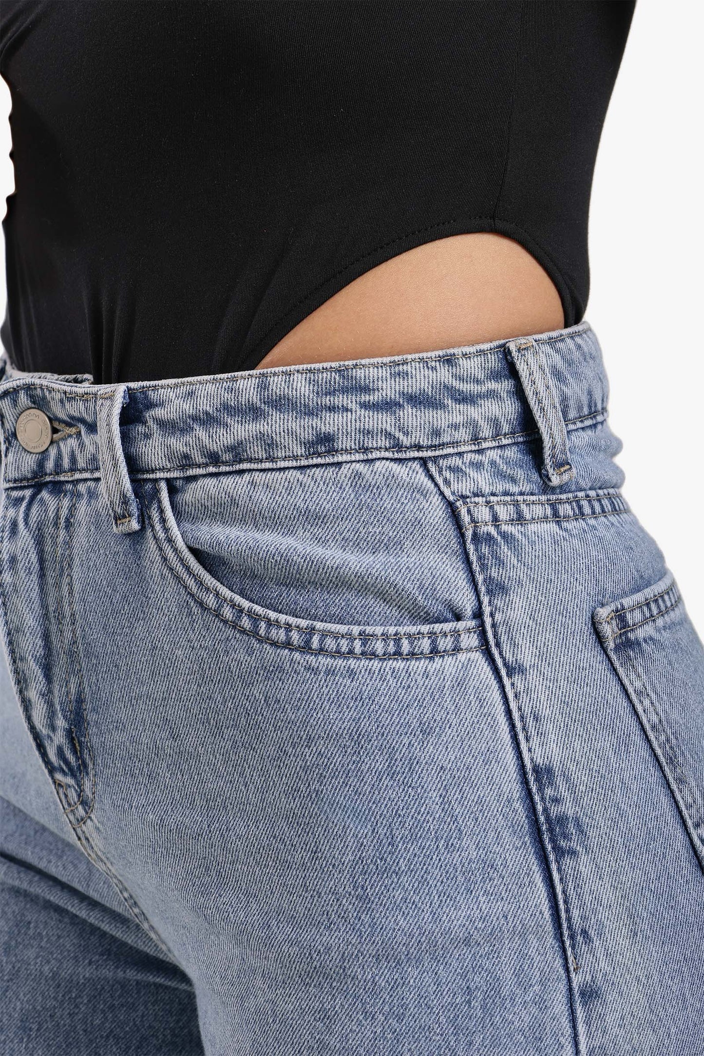 Bodysuit with Thumbhole Cuffs