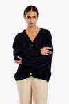 Relaxed V-Neck Cardigan
