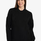 Ribbed-Trim Knit Pullover