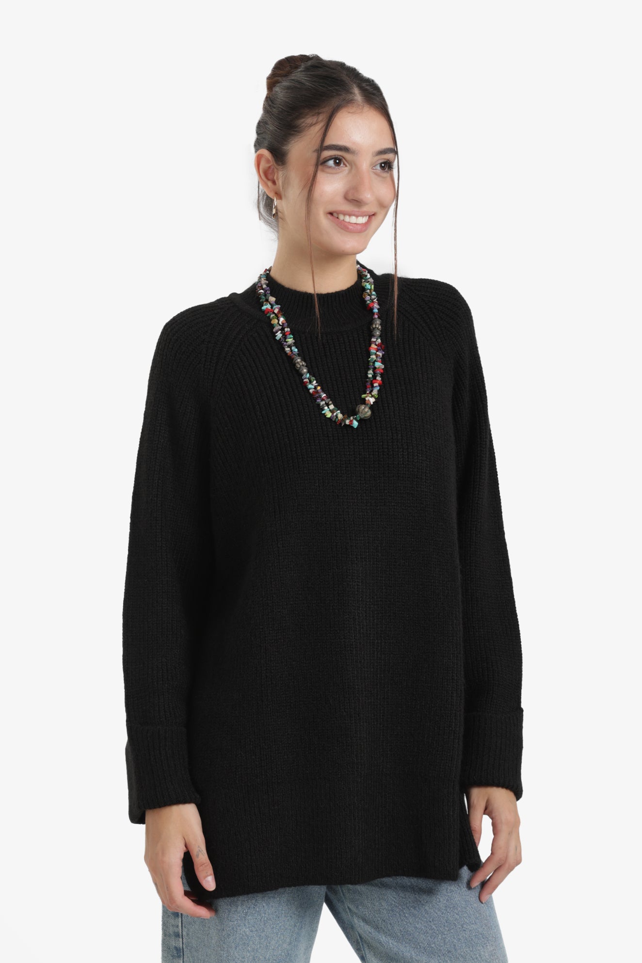 بلوفر محبوك واسع