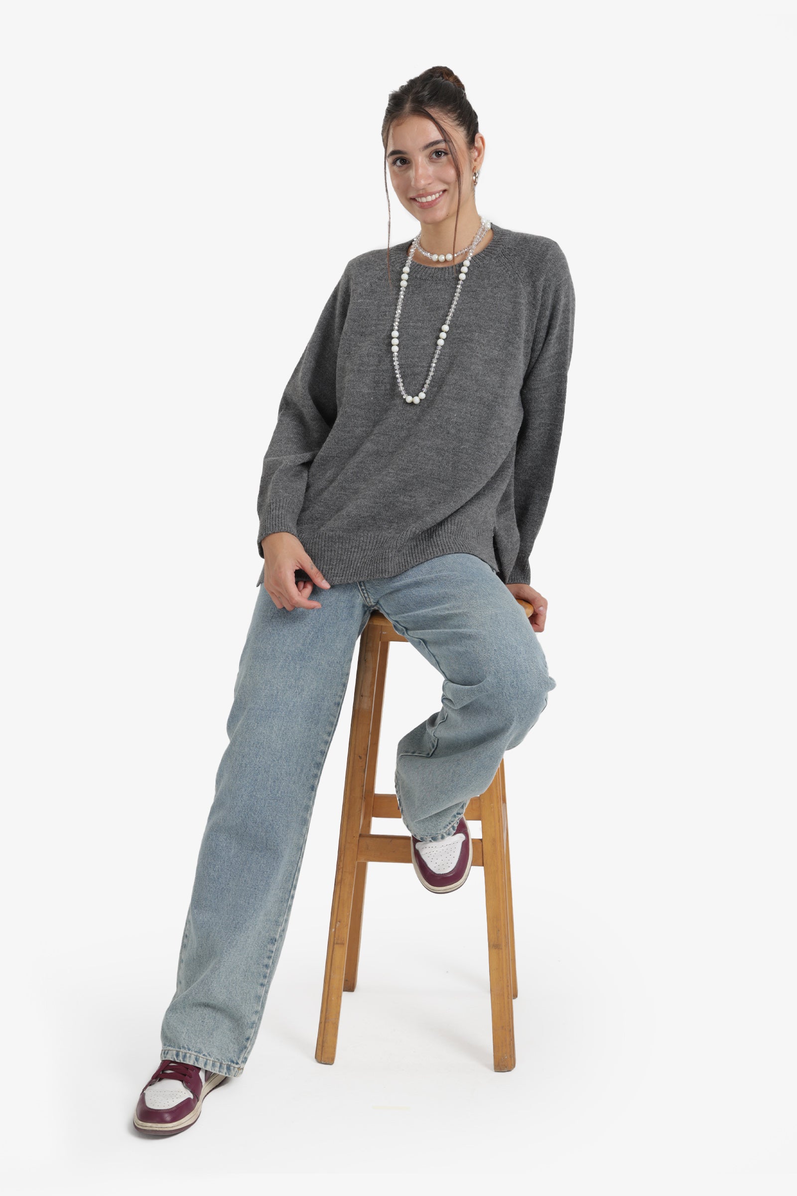 بلوفر بقصة مريحة