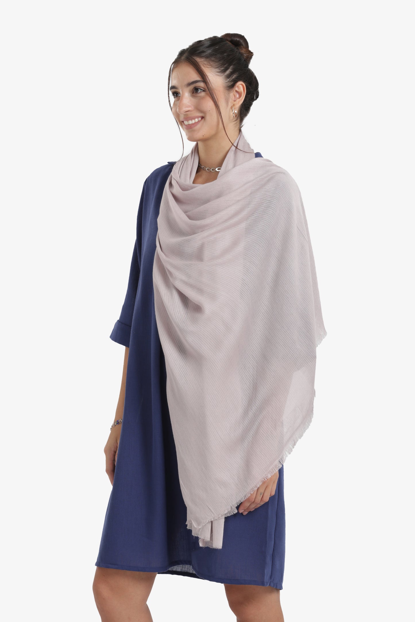 Ribbed Rectangular Scarf