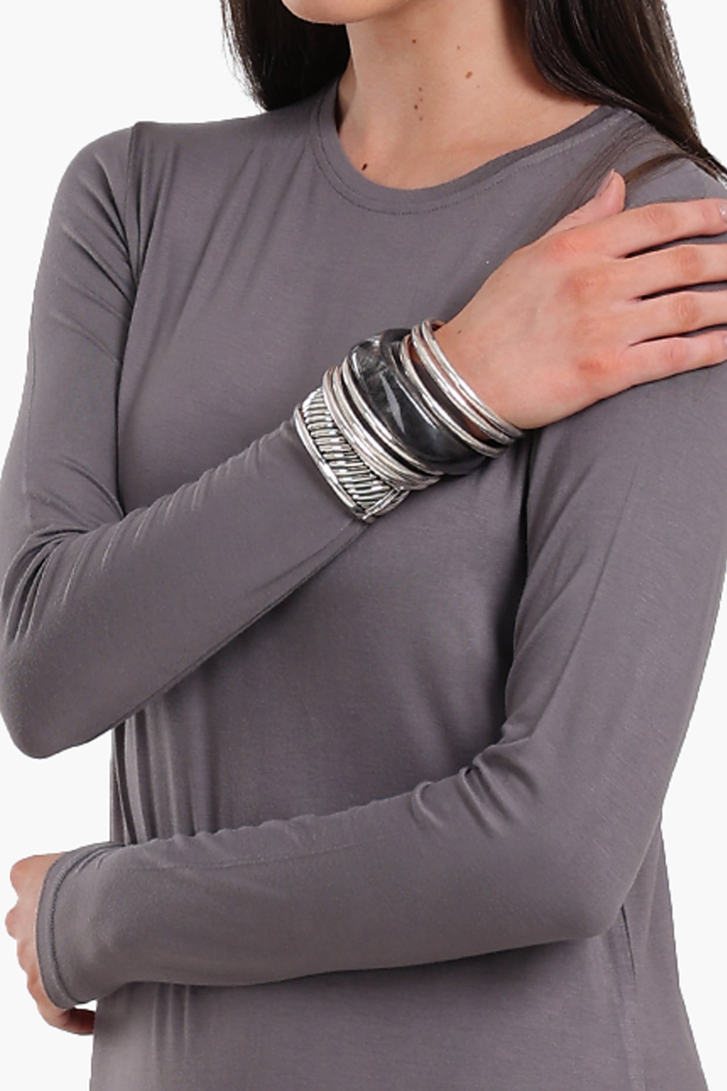 فستان ماكسي سادة بكم