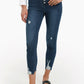 Distressed High Waist Jeans