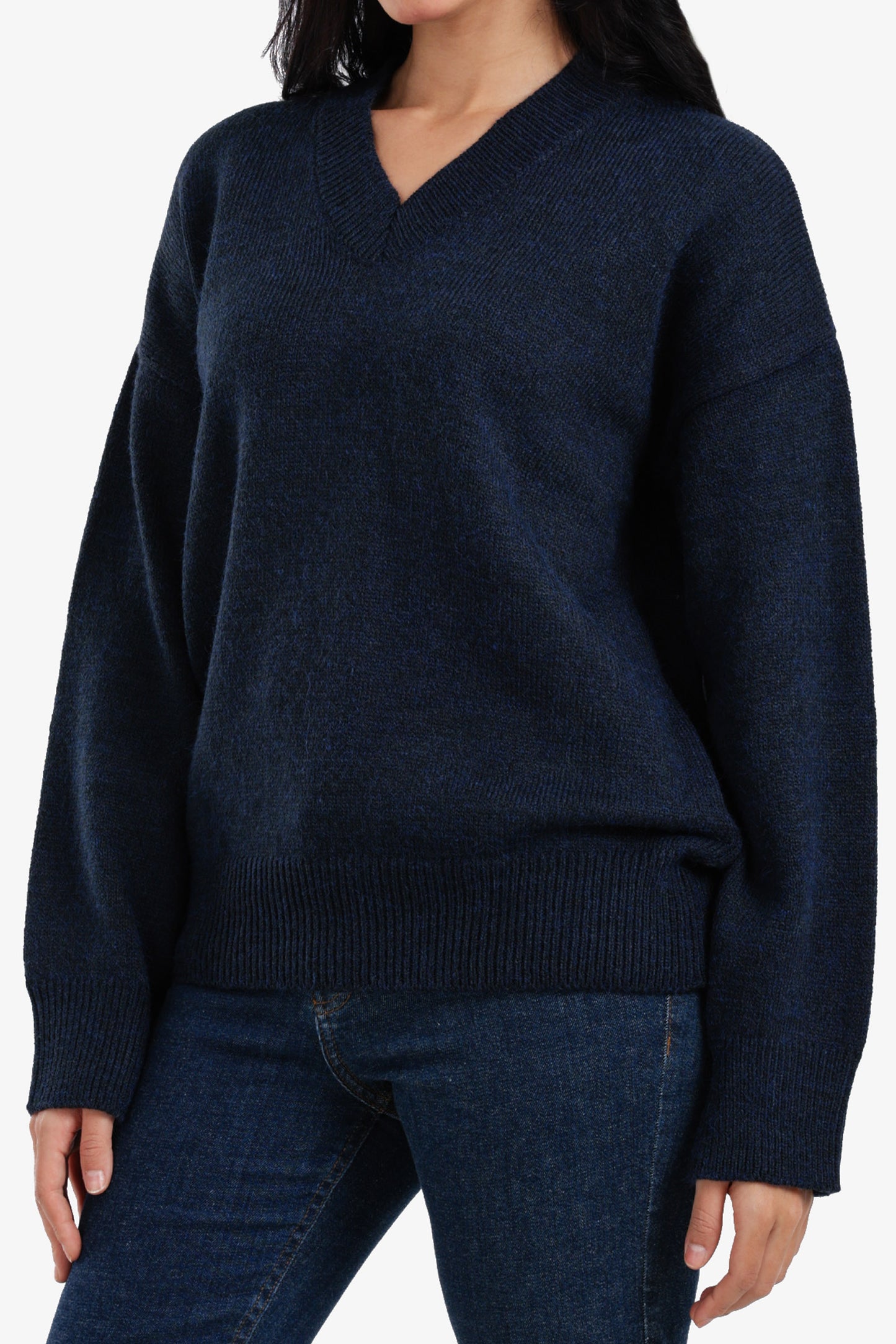 بلوفر بأكتاف منخفضة